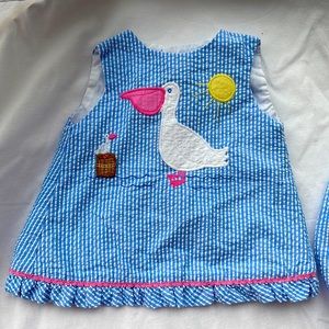The Bailey Boys Pelican Dress with Bloomer